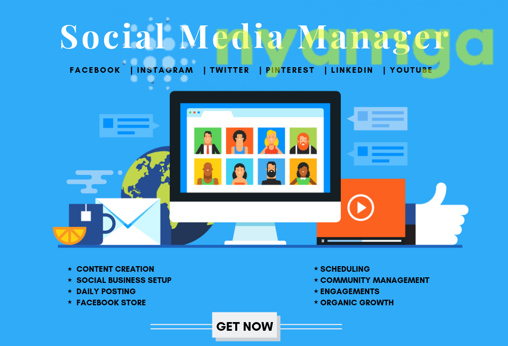 487Je serai votre responsable des médias sociaux (social media manager) et votre concepteur de contenu