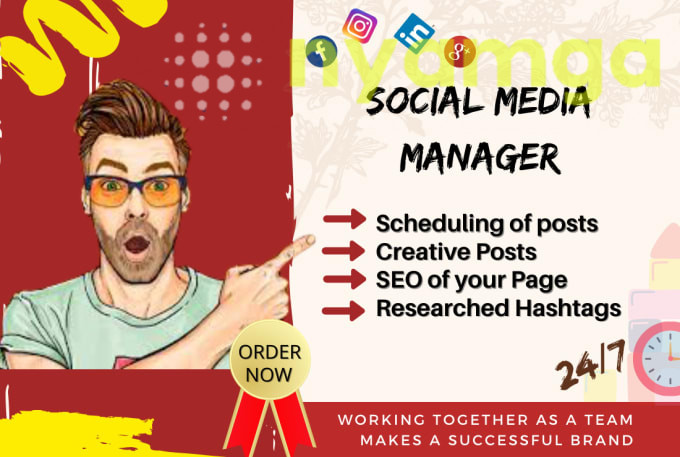 5986I will be your social media marketing assistant