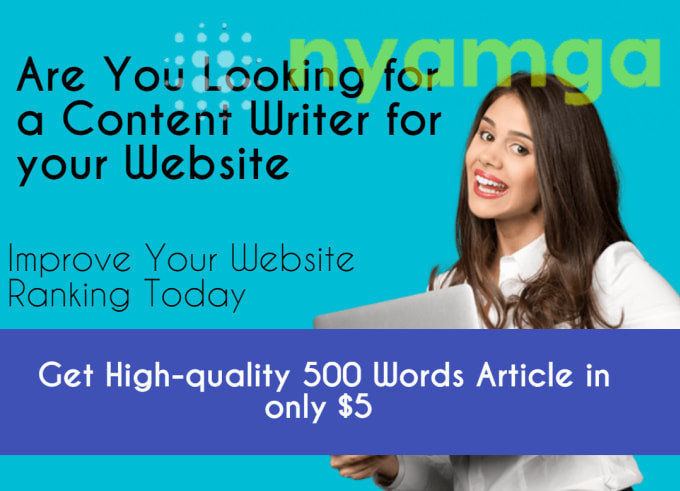 5957I will Write quality articles and blog posts